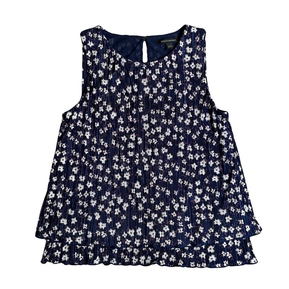 Banana Republic Tops - Banana Republic Floral Pleated Blouse